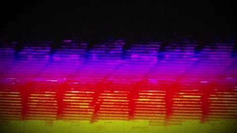 Abstract Noise Wave Motion Video stock 327964005