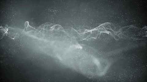 Abstract noise wave points background. Stock Illustration