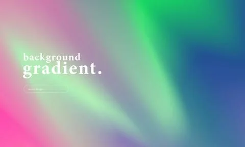 Abstract northern lights gradient background with smooth blend of blue, gre.. 스톡 일러스트