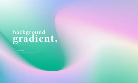 Abstract northern lights gradient background with smooth blend of blue, gre.. 스톡 일러스트