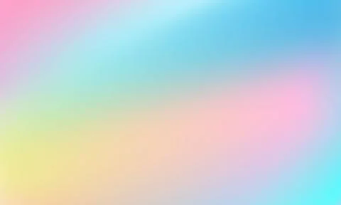 Abstract northern lights gradient background with smooth blend of blue, ora.. Illustrazione stock