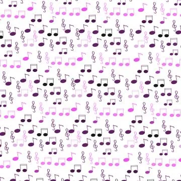 Abstract notes background Stock Illustration