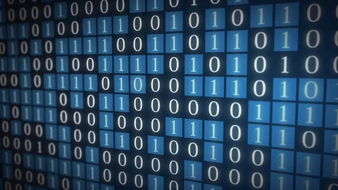 Abstract Number Count Plane Horizontal Background Stock Footage 74270764