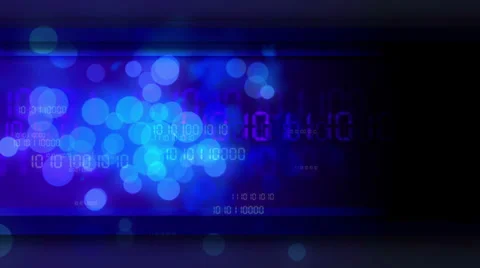 Abstract numbers background Video stock 33846284