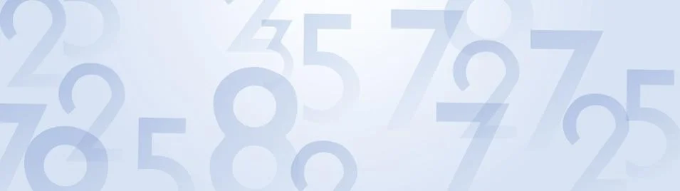 Abstract numbers background Illustrazione stock