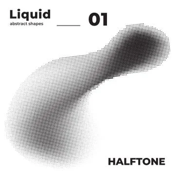 Abstract object isolated on white background Stock Illustration