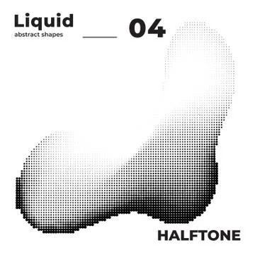 Abstract object isolated on white background Stock Illustration