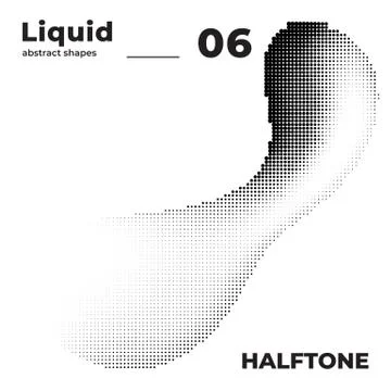 Abstract object isolated on white background Illustrazione stock