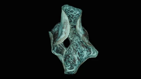 Abstract object, rotation, part2 Video stock 134881457