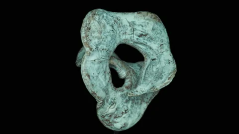 Abstract object1, rotation, shot Video stock 134944624