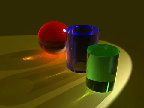 Abstract objects Stock Illustration