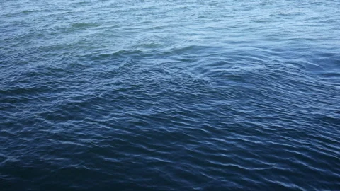 Abstract ocean water surface background from above, Slow motion footage. Stockbeeldmateriaal 338223057