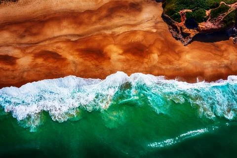 Abstract ocean waves background 库存照片