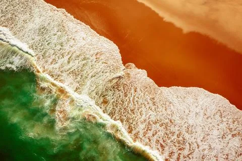 Abstract ocean waves background 写真素材