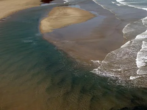 Abstract, ocean waves Stock Photos