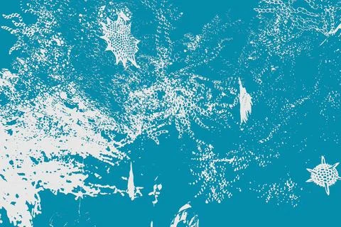 Abstract ocean waves with underwater micro details Foto stock