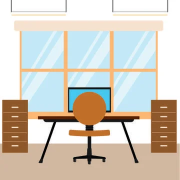 Abstract office background Illustrazione stock