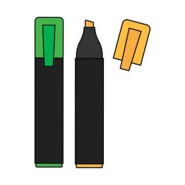 Abstract office object Illustrazione stock