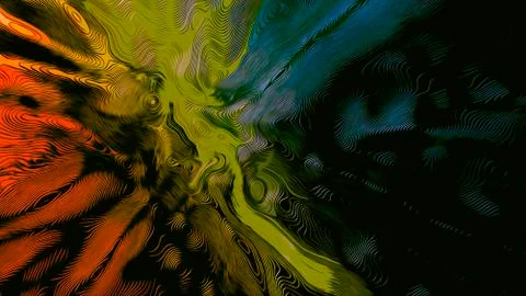 Abstract Oil Background 库存插图
