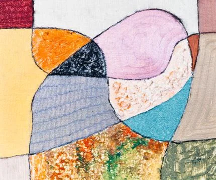 Abstract oil based pattern Stock Photos