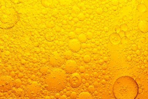 Abstract oil bubble texture, pattern, background Foto stock