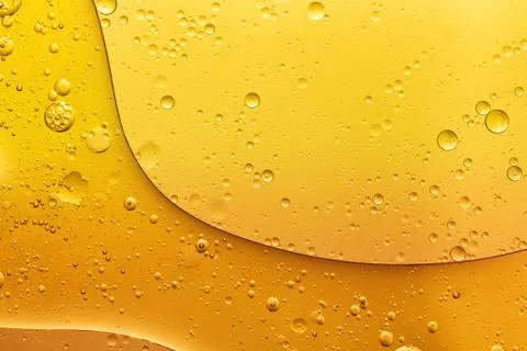 Abstract oil bubble texture, pattern, background Stock Photos