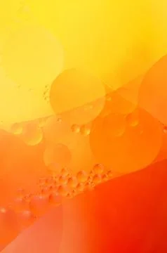 Abstract oil bubbles 写真素材