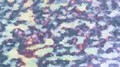 Abstract Oil Paint Impressionist Texture Background with Purple and Blue Pa.. Stock Illustration