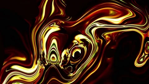 Abstract oily marble texture liquid animation background Stock Footage 195104090