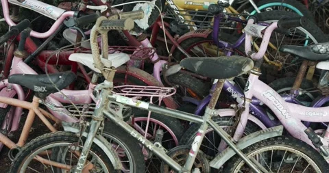 Old sale bicycle parts