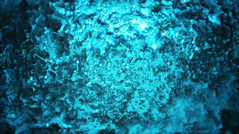 Abstract old blue paint seethes and moves. Stock-Footage 134079743