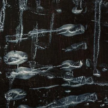 Abstract old brown and silver painted acrylic or oil paints texture for Stock Illustration