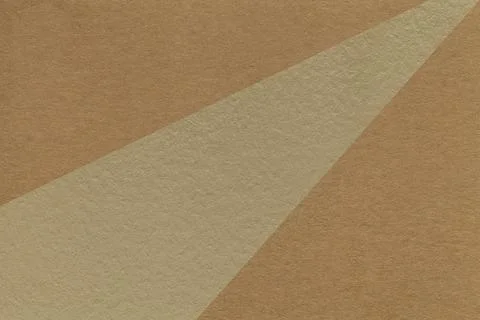 Abstract old geometric brown paper background with beige rays, macro textur.. 스톡 일러스트
