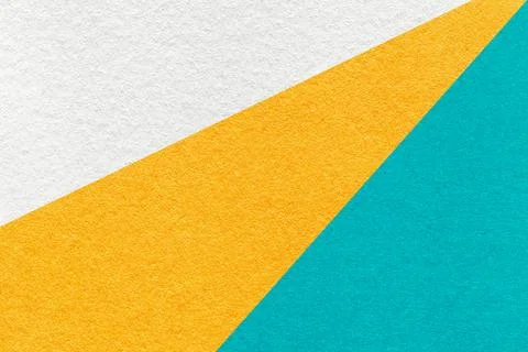 Abstract old geometric paper background with white, yellow and turquoise rays 스톡 일러스트