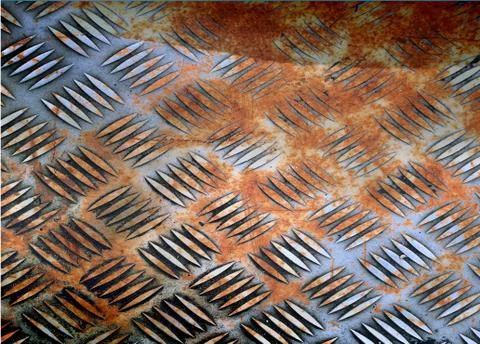 Abstract the old grunge wall for background Stock Photos