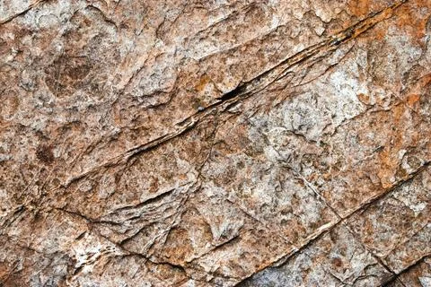 Abstract old rocks with grooves Stock Photos