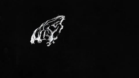 Abstract Old Science Brain Drawing Background Animation Stock Footage 141932124