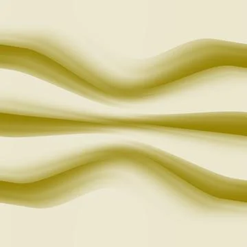 Abstract Olive and Gold Fluid Waves Background Stock Illustration