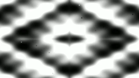 Abstract Op Art Background: Dynamic Black and White Psychedelic Wave Pattern Stock Footage 336886678