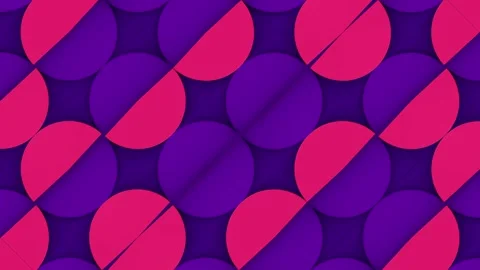 An abstract op art style composition. 3d rendering loop animation 4K Stock Footage 304997712