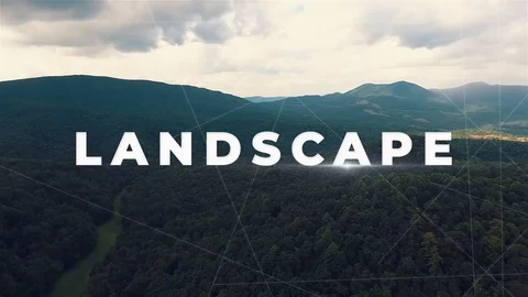 Abstract Opener After Effects stock