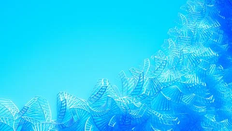 Abstract, openwork background. 3d illustration, 3d rendering. Stock Illustration