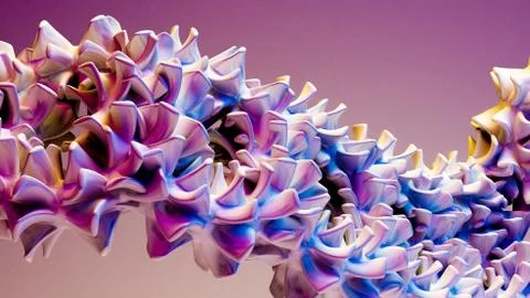 Abstract, openwork background. 3d illustration, 3d rendering. Stock Illustration