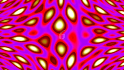 Abstract optical illusion background with vibrant swirling fractal patterns Stock Footage 342204643
