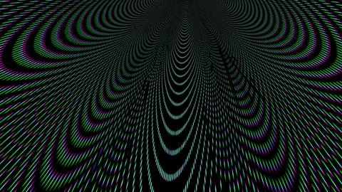 Abstract optical illusion with concentric patterns Stock Illustration