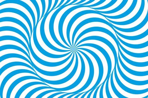 Abstract optical illusion spiral background Foto stock