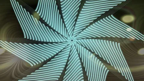 Abstract optical illusion with wavy lines 스톡 일러스트