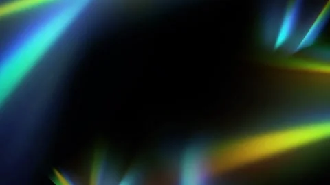 Abstract Optical Prism Light Streaks Background with Holographic Rainbow 스톡 동영상 340575946