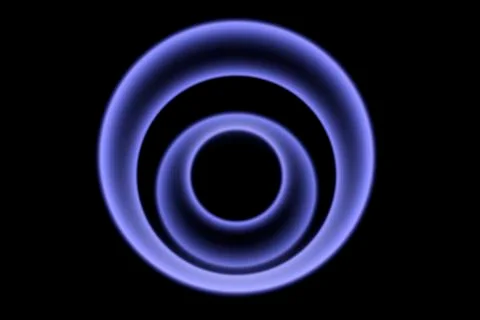 Abstract optical shapes Illustrazione stock