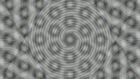 Abstract optical vortex spiral hypnotic background motion loop Stock Footage 336264149